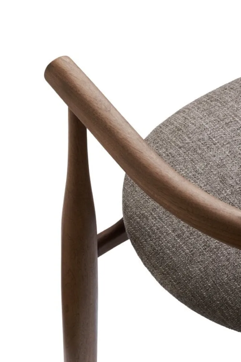 New Works Bukowski chair, walnut - Carnarvon 022