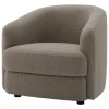 New Works Covent lounge chair, dark taupe