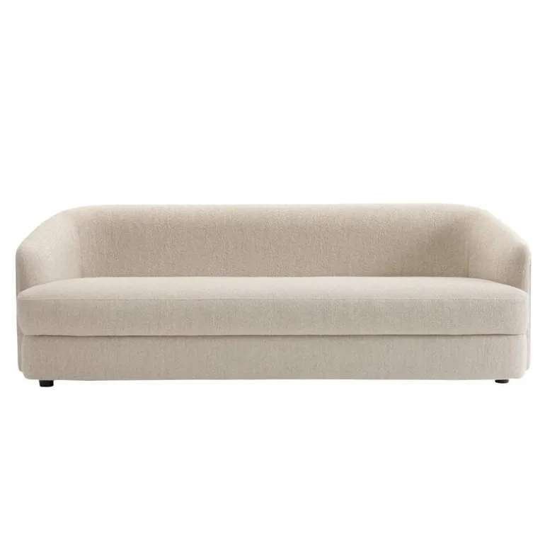 New Works Covent sofa 3 - seater, deep, white