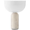 New Works Kizu portable table lamp, Kunis Breccia marble