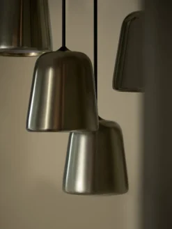 New Works Material pendant, yellow steel