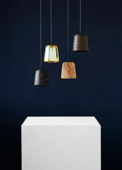 New Works Material pendant, yellow steel