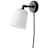 New Works Material wall lamp, opal glass