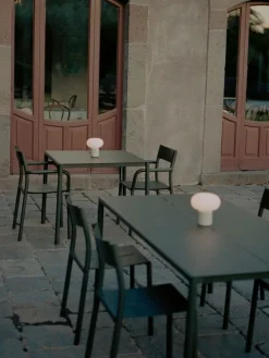 New Works May arm chair, dark green