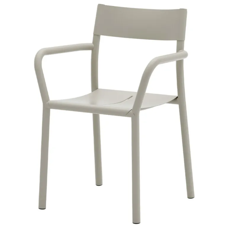 New Works May arm chair, light grey