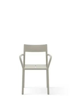 New Works May arm chair, light grey