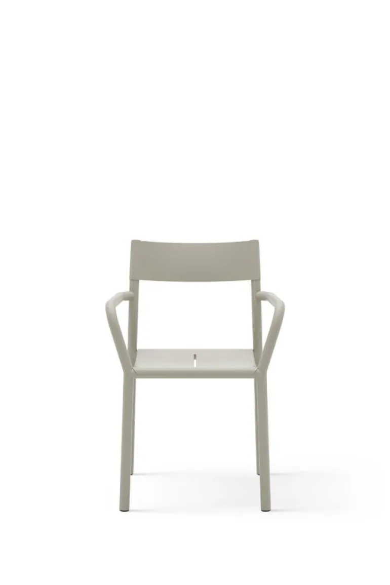 New Works May arm chair, light grey