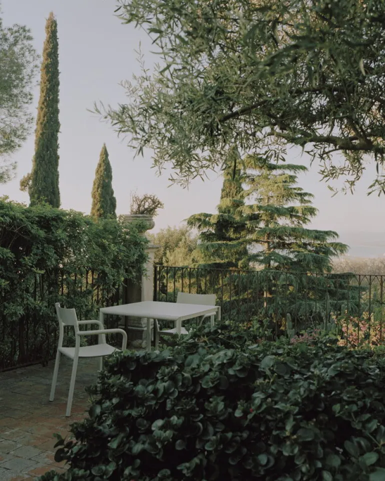 New Works May arm chair, light grey