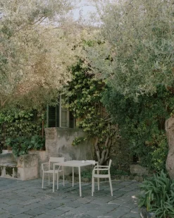 New Works May arm chair, light grey