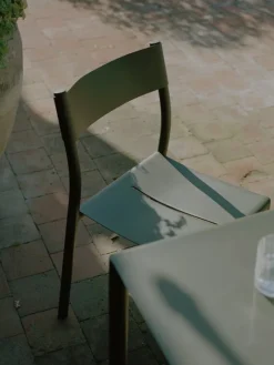 New Works May chair, dark green