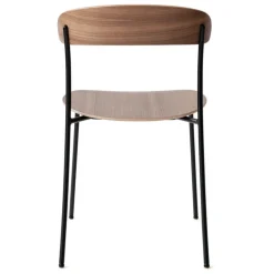 New Works Missing chair, walnut - black