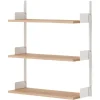 New Works New Works Wall shelf, 900, oak - white