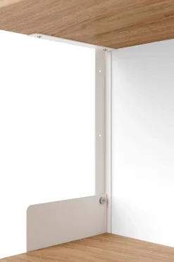 New Works New Works Wall shelf, 900, oak - white