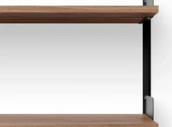 New Works New works Wall shelf, 450, walnut - black