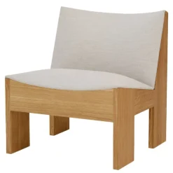 New Works Tenon lounge chair, oak - Ruskin 010