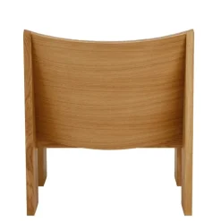 New Works Tenon lounge chair, oak - Ruskin 010