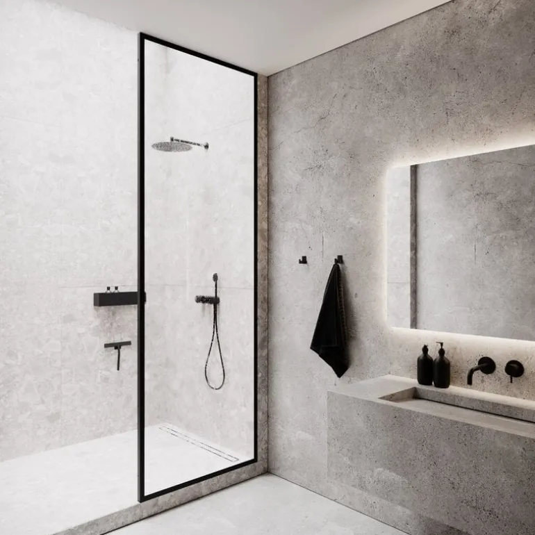 Nichba Bath Hook, 2 pcs, black