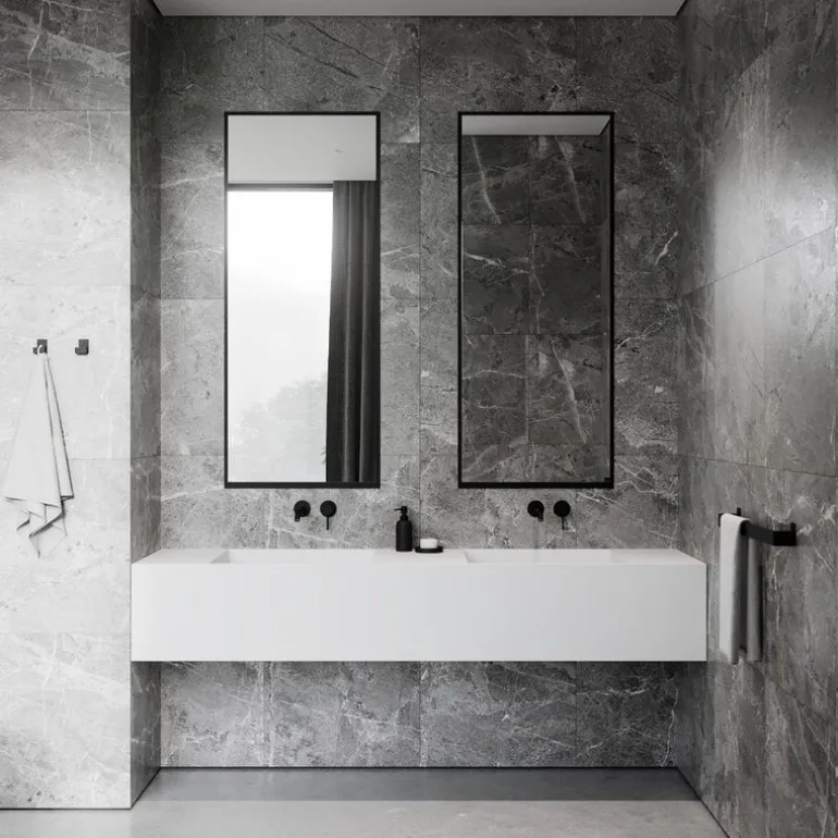 Nichba Bath Hook, 2 pcs, black