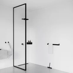 Nichba Bath Shelf Corner, black