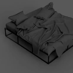 Nichba Bed Frame, black