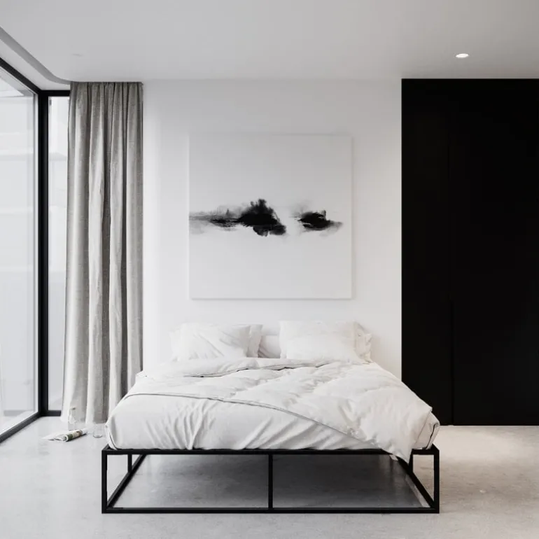 Nichba Bed Frame, black