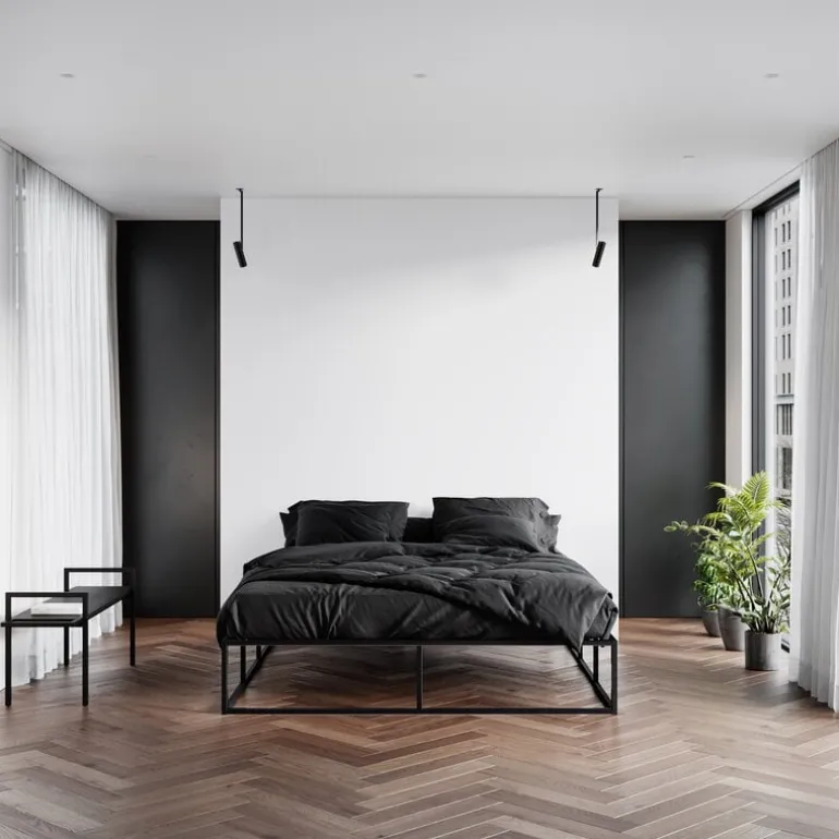 Nichba Bed Frame, black