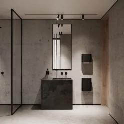 Nichba Paper dispenser, black