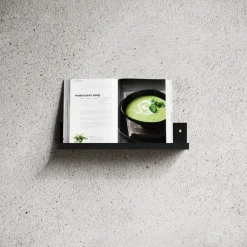 Nichba Shelf L40 wall shelf, black