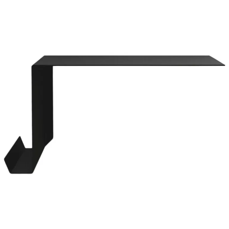 Nichba Shelve02 wall shelf, left, black