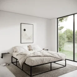 Nichba Shelve02 wall shelf, left, black