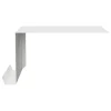 Nichba Shelve02 wall shelf, left, white