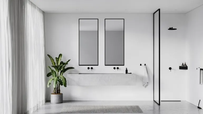 Nichba Shower wiper, black