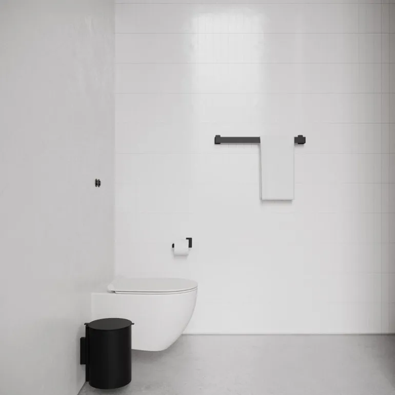 Nichba Toilet bin, black