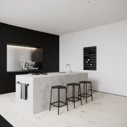 Nichba Wine rack, black