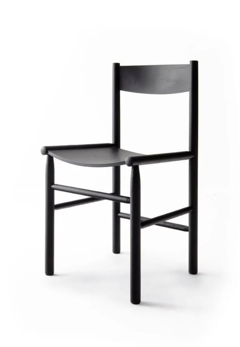 Nikari Akademia chair, black stained ash