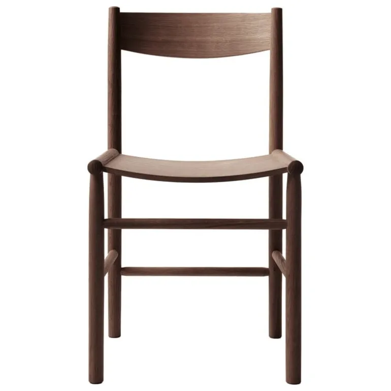 Nikari Akademia chair, lacquered smoked oak