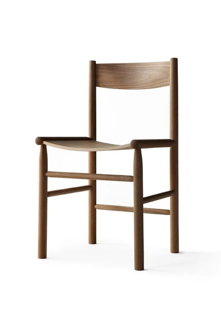 Nikari Akademia chair, lacquered smoked oak