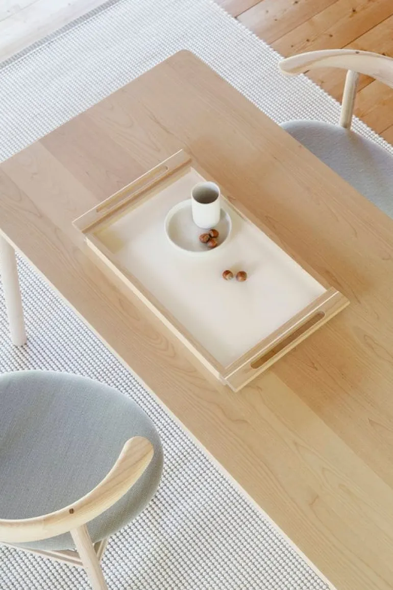 Nikari Alvar tray, birch-white laminate