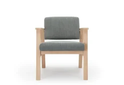 Nikari Archetyp Lobby chair, ash - green Steelcut Trio 916