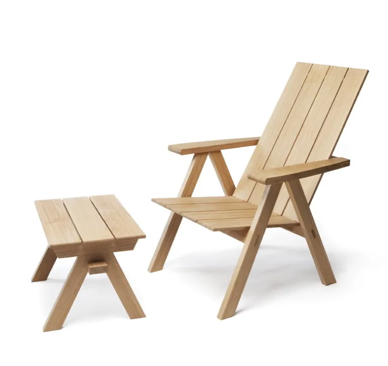 Nikari Arkipelago lounge chair, oak