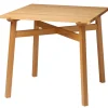 Nikari Arkipelago table, 78 x 78 cm, oak