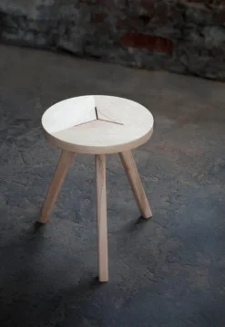 Nikari August Industry stool, ash