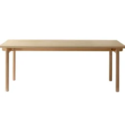 Nikari Basic table, rectangle, oak