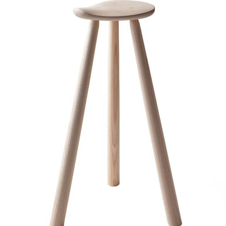 Nikari Classic RMJ stool, 72 cm, birch - ash