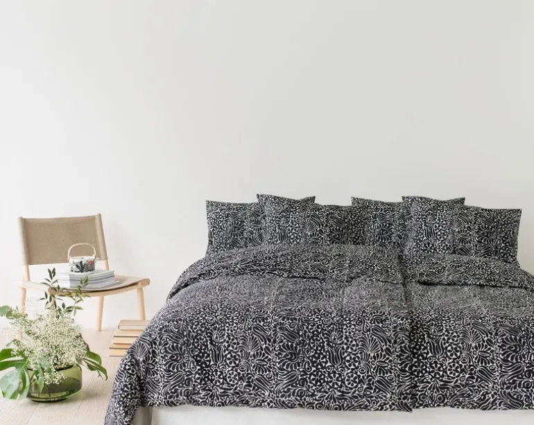 Nikari December chair, ash - linen canvas