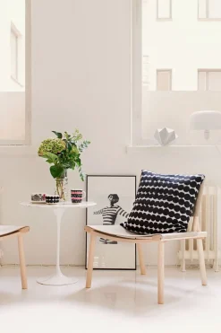 Nikari December chair, ash - linen canvas