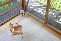 Nikari December Lounge chair, ash - natural leather