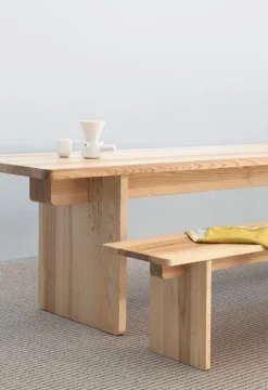 Nikari Edi bench, 236 x 40 cm, oak