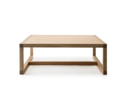 Nikari Frame Low 2/4 coffee table, oiled oak