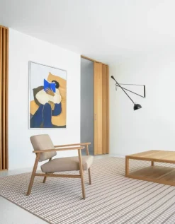 Nikari Frame Low 4/4 coffee table, oiled oak